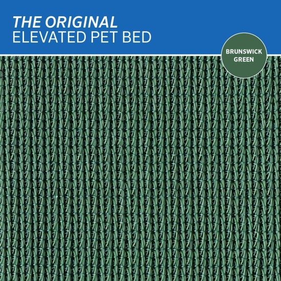 Coolaroo The Original Replacement Elevated Pet Bed Cover, Medium, Aqua Blue Coolaroo The Original Replacement Elevated Pet Bed Cover, Medium, Aqua Blue