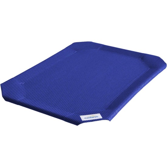 Coolaroo The Original Replacement Elevated Pet Bed Cover, Medium, Aqua Blue Coolaroo The Original Replacement Elevated Pet Bed Cover, Medium, Aqua Blue