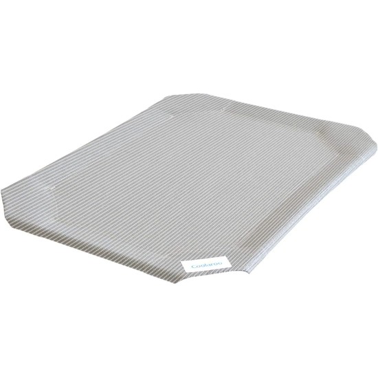 Coolaroo The Original Replacement Elevated Pet Bed Cover, Medium, Aqua Blue Coolaroo The Original Replacement Elevated Pet Bed Cover, Medium, Aqua Blue