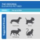 Coolaroo The Original Replacement Elevated Pet Bed Cover, Medium, Aqua Blue Coolaroo The Original Replacement Elevated Pet Bed Cover, Medium, Aqua Blue