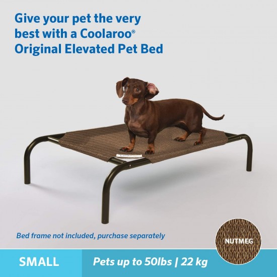 Coolaroo The Original Replacement Elevated Pet Bed Cover, Medium, Aqua Blue Coolaroo The Original Replacement Elevated Pet Bed Cover, Medium, Aqua Blue