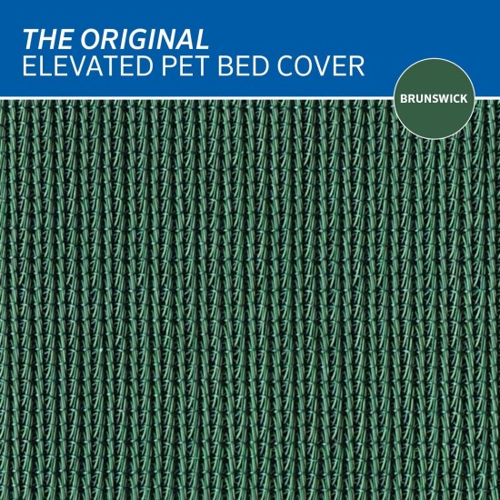 Coolaroo The Original Replacement Elevated Pet Bed Cover, Medium, Aqua Blue Coolaroo The Original Replacement Elevated Pet Bed Cover, Medium, Aqua Blue