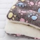 Cosy Calming Cat Blanket, Cat Blankets for House Cats, Washable Ultra Soft Calming Blanket for Cats and Dogs, Cute Paw Print Blanket Cosy Calming Cat Blanket, Cat Blankets for House Cats, Washable Ultra Soft Calming Blanket for Cats and Dogs, Cute Paw Print Blanket