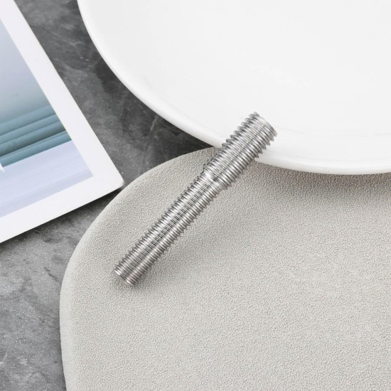 Create idea Pack of 2 Threaded Adapters Double-Sided Threaded Bolts M8 x 35 to M10 x 50 Thread Adapter Made of 304 Stainless Steel for Sisal Posts and Scratching Posts 85 mm Create idea Pack of 2 Threaded Adapters Double-Sided Threaded Bolts M8 x 35 to M10 x 50 Thread Adapter Made of 304 Stainless Steel for Sisal Posts and Scratching Posts 85 mm