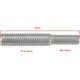 Create idea Pack of 2 Threaded Adapters Double-Sided Threaded Bolts M8 x 35 to M10 x 50 Thread Adapter Made of 304 Stainless Steel for Sisal Posts and Scratching Posts 85 mm Create idea Pack of 2 Threaded Adapters Double-Sided Threaded Bolts M8 x 35 to M10 x 50 Thread Adapter Made of 304 Stainless Steel for Sisal Posts and Scratching Posts 85 mm