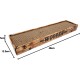 Croci 2 Layers Cardboard Cat Scratching Post with Non Slip Feet & Catnip Envelope - Leaves Style 48 x 12.5 x 5cm Croci 2 Layers Cardboard Cat Scratching Post with Non Slip Feet & Catnip Envelope - Leaves Style 48 x 12.5 x 5cm