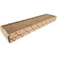 Croci 2 Layers Cardboard Cat Scratching Post with Non Slip Feet & Catnip Envelope - Leaves Style 48 x 12.5 x 5cm Croci 2 Layers Cardboard Cat Scratching Post with Non Slip Feet & Catnip Envelope - Leaves Style 48 x 12.5 x 5cm