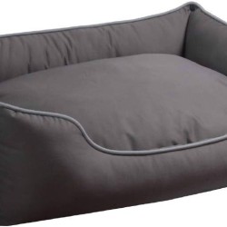 Croci C2178608 Revenant Lounge Bed, Grey, 80 x 67 x 22 cm, M, Grey Croci C2178608 Revenant Lounge Bed, Grey, 80 x 67 x 22 cm, M, Grey