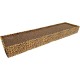 Croci Cat Scratching Post 2 Ply Cardboard Cat Scratching Post with Non-Slip Feet and Catnip Leopard Style 48 x 12.5 x 5cm Croci Cat Scratching Post 2 Ply Cardboard Cat Scratching Post with Non-Slip Feet and Catnip Leopard Style 48 x 12.5 x 5cm