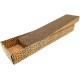Croci Cat Scratching Post 2 Ply Cardboard Cat Scratching Post with Non-Slip Feet and Catnip Leopard Style 48 x 12.5 x 5cm Croci Cat Scratching Post 2 Ply Cardboard Cat Scratching Post with Non-Slip Feet and Catnip Leopard Style 48 x 12.5 x 5cm