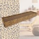 Croci Cat Scratching Post 2 Ply Cardboard Cat Scratching Post with Non-Slip Feet and Catnip Leopard Style 48 x 12.5 x 5cm Croci Cat Scratching Post 2 Ply Cardboard Cat Scratching Post with Non-Slip Feet and Catnip Leopard Style 48 x 12.5 x 5cm