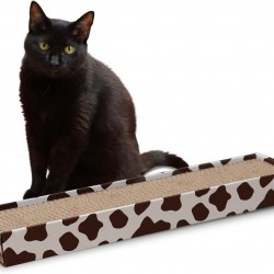 Croci Homedecor 450 Animal Cow Cardboard Scratching Post Size 48 x 5 x 12.5 cm Croci Homedecor 450 Animal Cow Cardboard Scratching Post Size 48 x 5 x 12.5 cm