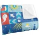 DC LEAGUE OF SUPER PETS Silky Super Soft Blanket 60" x 50" DC LEAGUE OF SUPER PETS Silky Super Soft Blanket 60" x 50"