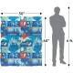 DC LEAGUE OF SUPER PETS Silky Super Soft Blanket 60" x 50" DC LEAGUE OF SUPER PETS Silky Super Soft Blanket 60" x 50"