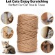 DOBIGER 50 m Sisal Rope for Scratching Post 8 mm, Natural Sisal Rope for Cats, Scratching Rope, Household, Garden, DIY, Decoration DOBIGER 50 m Sisal Rope for Scratching Post 8 mm, Natural Sisal Rope for Cats, Scratching Rope, Household, Garden, DIY, Decoration