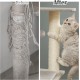DOBIGER 50 m Sisal Rope for Scratching Post 8 mm, Natural Sisal Rope for Cats, Scratching Rope, Household, Garden, DIY, Decoration DOBIGER 50 m Sisal Rope for Scratching Post 8 mm, Natural Sisal Rope for Cats, Scratching Rope, Household, Garden, DIY, Decoration