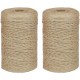 DXRPO 60 m Sisal Rope for Scratching Post 6 mm, Sisal Rope Natural Sisal Rope for Cats, Scratching Rope, Cat Accessories, Household, Garden, DIY, Decoration DXRPO 60 m Sisal Rope for Scratching Post 6 mm, Sisal Rope Natural Sisal Rope for Cats, Scratching Rope, Cat Accessories, Household, Garden, DIY, Decoration