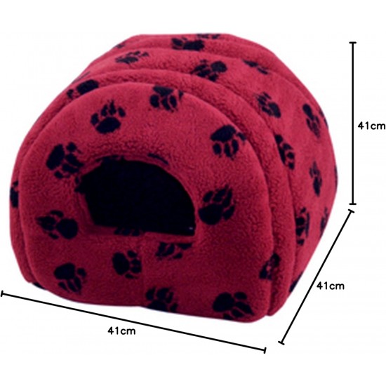 Danish Design Sherpa Fleece Cat Igloo, 41 x 41 cm, Beige Danish Design Sherpa Fleece Cat Igloo, 41 x 41 cm, Beige