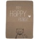 David Fussenegger My Happy Place Cat Blanket Smoke 90 x 70 cm David Fussenegger My Happy Place Cat Blanket Smoke 90 x 70 cm