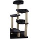 Dehner Cat Tree Simba, Approx. 120 x 48 x 60 cm, Sisal / Plush Dehner Cat Tree Simba, Approx. 120 x 48 x 60 cm, Sisal / Plush