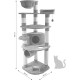 Dehner Edda Cat Scratching Post Approx. 180 x 60 x 60 cm Sisal/Plush Beige Dehner Edda Cat Scratching Post Approx. 180 x 60 x 60 cm Sisal/Plush Beige