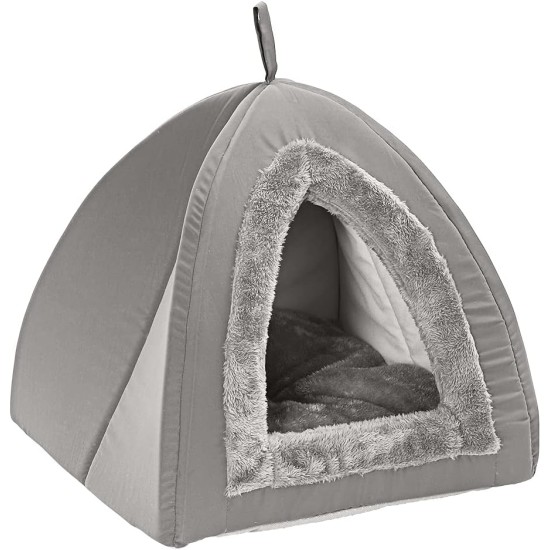 Dehner Findus Cat Cuddly Cave Approx. 40 x 40 x 35 cm Polyester Beige Dehner Findus Cat Cuddly Cave Approx. 40 x 40 x 35 cm Polyester Beige