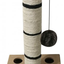Dehner Tango Cat Scratching Post Approx. 52 x 25.5 x 25.5 cm Sisal Light Brown/Beige Dehner Tango Cat Scratching Post Approx. 52 x 25.5 x 25.5 cm Sisal Light Brown/Beige