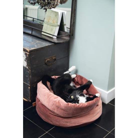 Designed by Lotte Fluco Cat Basket, Velvet, Grey, 45 x 45 x 35 cm Designed by Lotte Fluco Cat Basket, Velvet, Grey, 45 x 45 x 35 cm