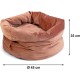 Designed by Lotte Fluco Cat Basket, Velvet, Grey, 45 x 45 x 35 cm Designed by Lotte Fluco Cat Basket, Velvet, Grey, 45 x 45 x 35 cm