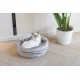 Designed by Lotte Fluco Cat Basket, Velvet, Grey, 45 x 45 x 35 cm Designed by Lotte Fluco Cat Basket, Velvet, Grey, 45 x 45 x 35 cm