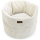 Designed by Lotte Ribbed Cat Bed 50 x 50 x 35 cm Light Grey Designed by Lotte Ribbed Cat Bed 50 x 50 x 35 cm Light Grey