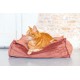 Designed by Lotte Velveti Cat Cushion, Velvet, Green, 50 x 50 x 20 cm Designed by Lotte Velveti Cat Cushion, Velvet, Green, 50 x 50 x 20 cm