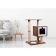 Designer cat furniture with cave and play ball, scratching post and bed Designer cat furniture with cave and play ball, scratching post and bed