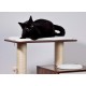 Designer cat furniture with cave and play ball, scratching post and bed Designer cat furniture with cave and play ball, scratching post and bed