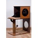 Designer cat furniture with cave and play ball, scratching post and bed Designer cat furniture with cave and play ball, scratching post and bed
