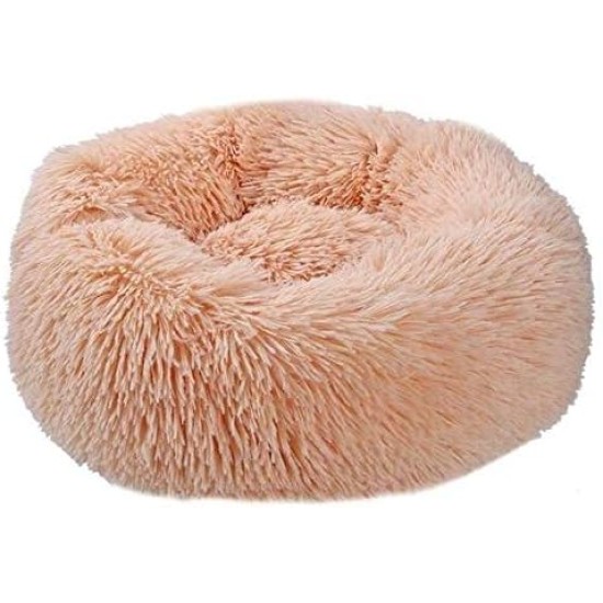Dog Basket Cat Bed Dog Cushion Cat Bed Soft Cushion Anti-Stress Cushion Dream Catcher Round Cushion Diameter 60cm Beige Dog Basket Cat Bed Dog Cushion Cat Bed Soft Cushion Anti-Stress Cushion Dream Catcher Round Cushion Diameter 60cm Beige