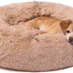 Dog Basket Cat Bed Dog Cushion Cat Bed Soft Cushion Anti-Stress Cushion Dream Catcher Round Cushion Diameter 50cm Grey Dog Basket Cat Bed Dog Cushion Cat Bed Soft Cushion Anti-Stress Cushion Dream Catcher Round Cushion Diameter 50cm Grey