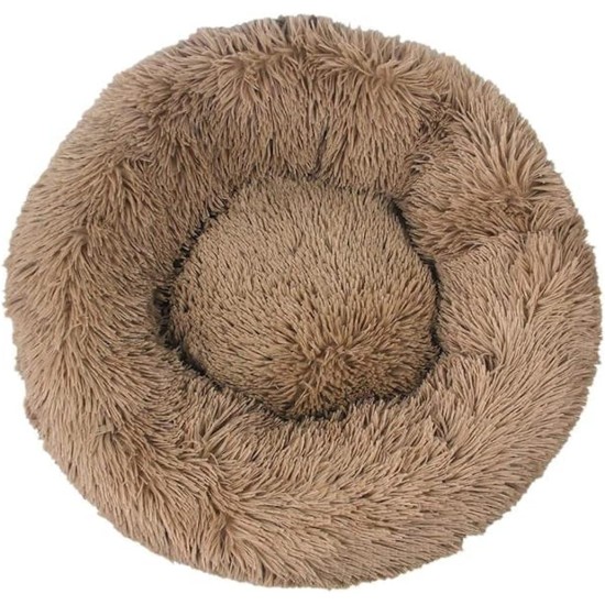 Dog Basket Cat Bed Dog Cushion Cat Bed Soft Cushion Anti-Stress Cushion Dream Catcher Round Cushion Diameter 50cm Grey Dog Basket Cat Bed Dog Cushion Cat Bed Soft Cushion Anti-Stress Cushion Dream Catcher Round Cushion Diameter 50cm Grey