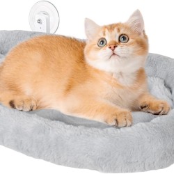 Dokeno Window Lounger for Cats, Comfortable Window Hammock, Cat Bed Window Sill Lounger with Sturdy Suction Cups, Up to 15 kg, Cat Hammock for Large Cats, Space-Saving and Easy Installation Dokeno Window Lounger for Cats, Comfortable Window Hammock, Cat Bed Window Sill Lounger with Sturdy Suction Cups, Up to 15 kg, Cat Hammock for Large Cats, Space-Saving and Easy Installation