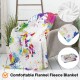 Domgoge Cuddly Blanket with Cat Blanket for Children Girls Flannel Fleece Blanket with Cute Cat for Cat Lovers Plush Blanket Cat Gift Fluffy Blankets Sofa Couch Domgoge Cuddly Blanket with Cat Blanket for Children Girls Flannel Fleece Blanket with Cute Cat for Cat Lovers Plush Blanket Cat Gift Fluffy Blankets Sofa Couch