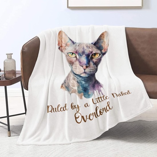 Domgoge Cuddly Blanket with Cat Blanket for Children Girls Flannel Fleece Blanket with Cute Cat for Cat Lovers Plush Blanket Cat Gift Fluffy Blankets Sofa Couch Domgoge Cuddly Blanket with Cat Blanket for Children Girls Flannel Fleece Blanket with Cute Cat for Cat Lovers Plush Blanket Cat Gift Fluffy Blankets Sofa Couch