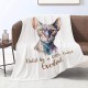 Domgoge Cuddly Blanket with Cat Blanket for Children Girls Flannel Fleece Blanket with Cute Cat for Cat Lovers Plush Blanket Cat Gift Fluffy Blankets Sofa Couch Domgoge Cuddly Blanket with Cat Blanket for Children Girls Flannel Fleece Blanket with Cute Cat for Cat Lovers Plush Blanket Cat Gift Fluffy Blankets Sofa Couch