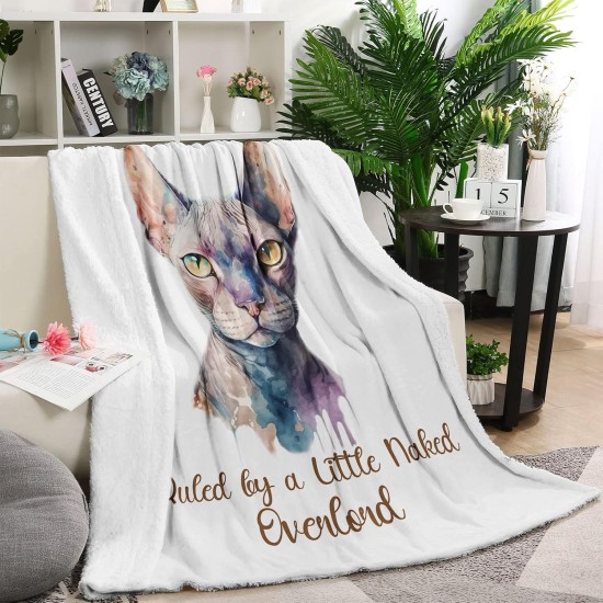 Domgoge Cuddly Blanket with Cat Blanket for Children Girls Flannel Fleece Blanket with Cute Cat for Cat Lovers Plush Blanket Cat Gift Fluffy Blankets Sofa Couch Domgoge Cuddly Blanket with Cat Blanket for Children Girls Flannel Fleece Blanket with Cute Cat for Cat Lovers Plush Blanket Cat Gift Fluffy Blankets Sofa Couch