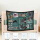 Domgoge Cuddly Blanket with Cat Blanket for Children Girls Flannel Fleece Blanket with Cute Cat for Cat Lovers Plush Blanket Cat Gift Fluffy Blankets Sofa Couch Domgoge Cuddly Blanket with Cat Blanket for Children Girls Flannel Fleece Blanket with Cute Cat for Cat Lovers Plush Blanket Cat Gift Fluffy Blankets Sofa Couch