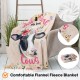 Domgoge Cuddly Blanket with Cat Blanket for Children Girls Flannel Fleece Blanket with Cute Cat for Cat Lovers Plush Blanket Cat Gift Fluffy Blankets Sofa Couch Domgoge Cuddly Blanket with Cat Blanket for Children Girls Flannel Fleece Blanket with Cute Cat for Cat Lovers Plush Blanket Cat Gift Fluffy Blankets Sofa Couch