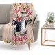 Domgoge Cuddly Blanket with Cat Blanket for Children Girls Flannel Fleece Blanket with Cute Cat for Cat Lovers Plush Blanket Cat Gift Fluffy Blankets Sofa Couch Domgoge Cuddly Blanket with Cat Blanket for Children Girls Flannel Fleece Blanket with Cute Cat for Cat Lovers Plush Blanket Cat Gift Fluffy Blankets Sofa Couch