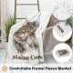 Domgoge Cuddly Blanket with Cat Blanket for Children Girls Flannel Fleece Blanket with Cute Cat for Cat Lovers Plush Blanket Cat Gift Fluffy Blankets Sofa Couch Domgoge Cuddly Blanket with Cat Blanket for Children Girls Flannel Fleece Blanket with Cute Cat for Cat Lovers Plush Blanket Cat Gift Fluffy Blankets Sofa Couch