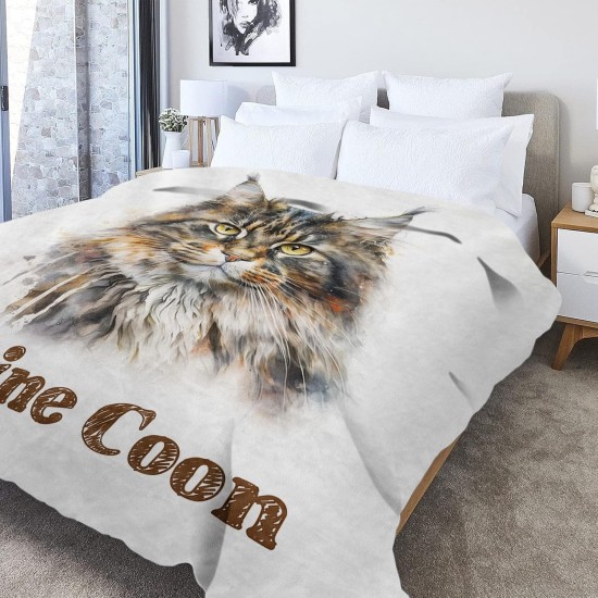 Domgoge Cuddly Blanket with Cat Blanket for Children Girls Flannel Fleece Blanket with Cute Cat for Cat Lovers Plush Blanket Cat Gift Fluffy Blankets Sofa Couch Domgoge Cuddly Blanket with Cat Blanket for Children Girls Flannel Fleece Blanket with Cute Cat for Cat Lovers Plush Blanket Cat Gift Fluffy Blankets Sofa Couch