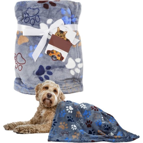 E&A Distribution Limited Pet Blanket for Dogs Cats Small Medium Fleece Flannel Blanket for Pets 100 x 85 cm Soft Fluffy Warm Blanket Throw for Pets Cute E&A Distribution Limited Pet Blanket for Dogs Cats Small Medium Fleece Flannel Blanket for Pets 100 x 85 cm Soft Fluffy Warm Blanket Throw for Pets Cute