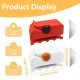 EIHI Pack of 2 Cat Scratching Board Cutter, Cardboard Cutter, Cat Scratching Board Cutter, DIY, Cat Scratching Board Cutting Card, Recycling Cutting Tool (Red and White) EIHI Pack of 2 Cat Scratching Board Cutter, Cardboard Cutter, Cat Scratching Board Cutter, DIY, Cat Scratching Board Cutting Card, Recycling Cutting Tool (Red and White)